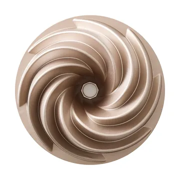 Blomsterbergs cake mold swirl 24x9 cm - Rose gold - Blomsterbergs