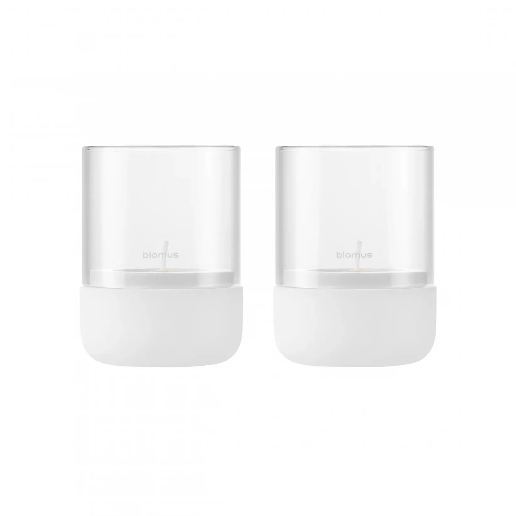 Calma lantern Ø7 cm 2-pack, Lily white blomus
