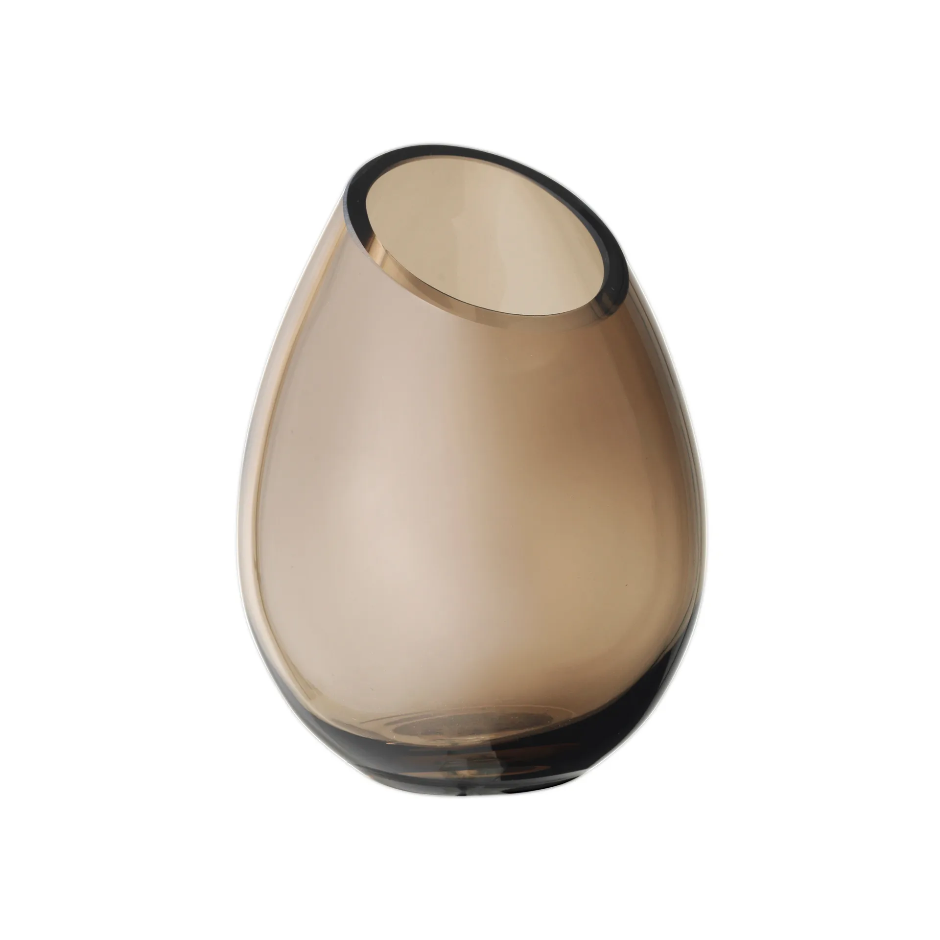 Drop vase small, Coffee blomus