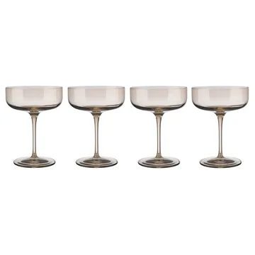 Fuum champagne glass coupe 30 cl 4-pack - Nomand - blomus