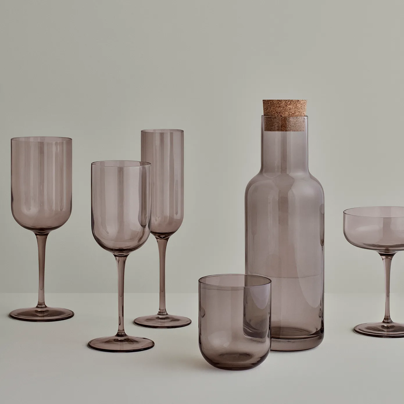 Fuum champagne glass coupe 30 cl 4-pack, Nomand blomus