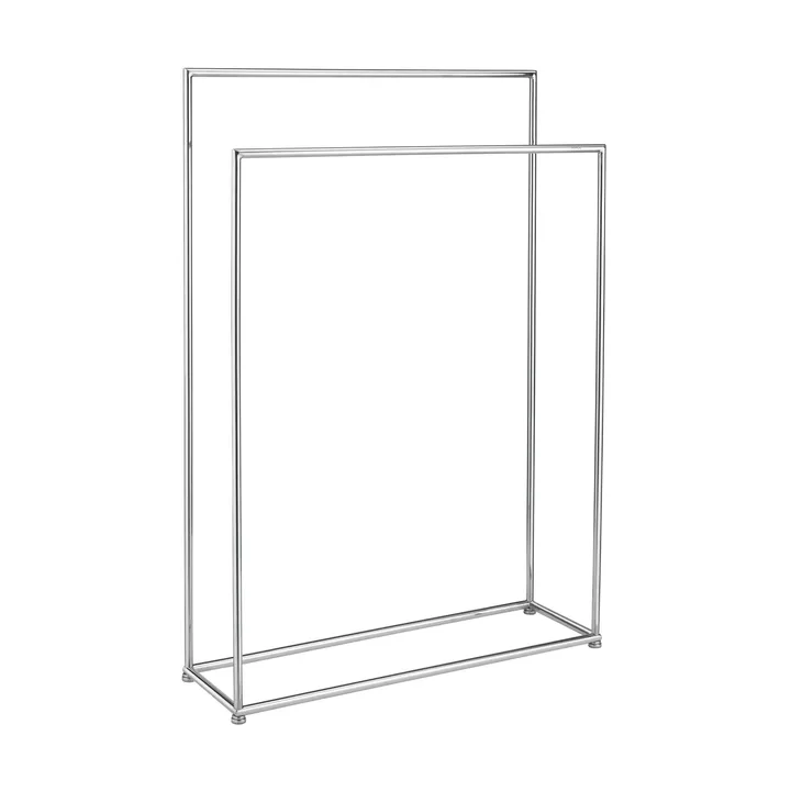Modo towel rail - Polished stainless steel, 86x60x18.5 cm - blomus