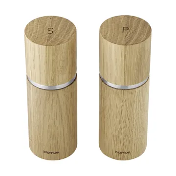 Pepe Salt and Pepper Grinder Set 15 cm - Oak - blomus