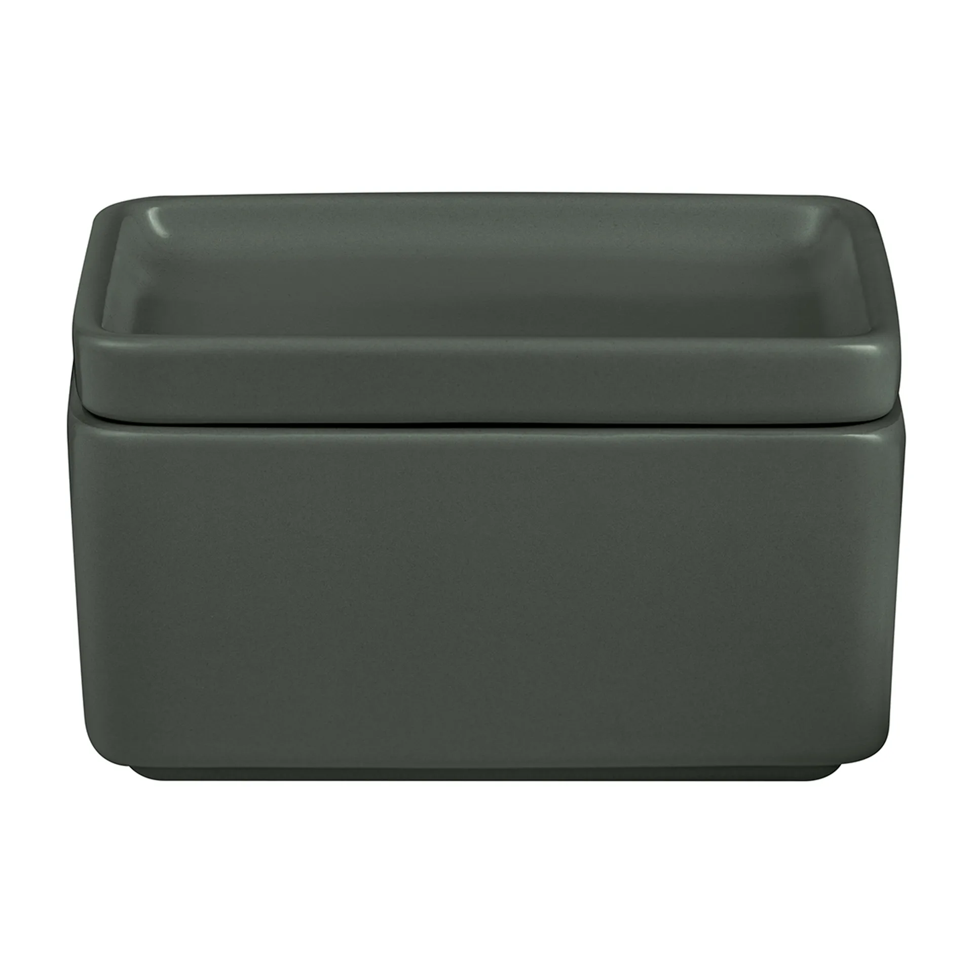 Pilar butter dish - storage box 250 ml, Agave green blomus