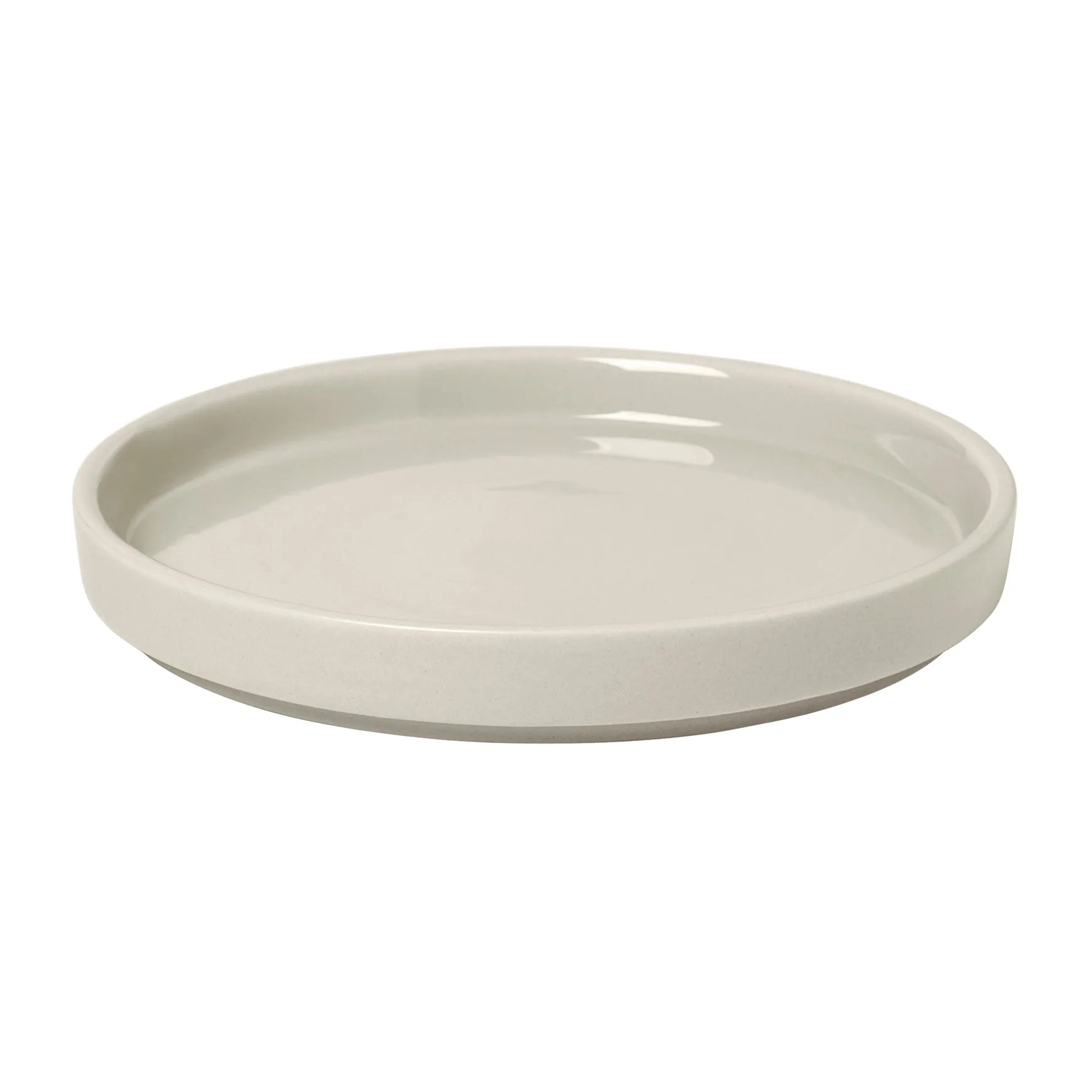 Pilar small plate Ø 14 cm, Moonbeam blomus