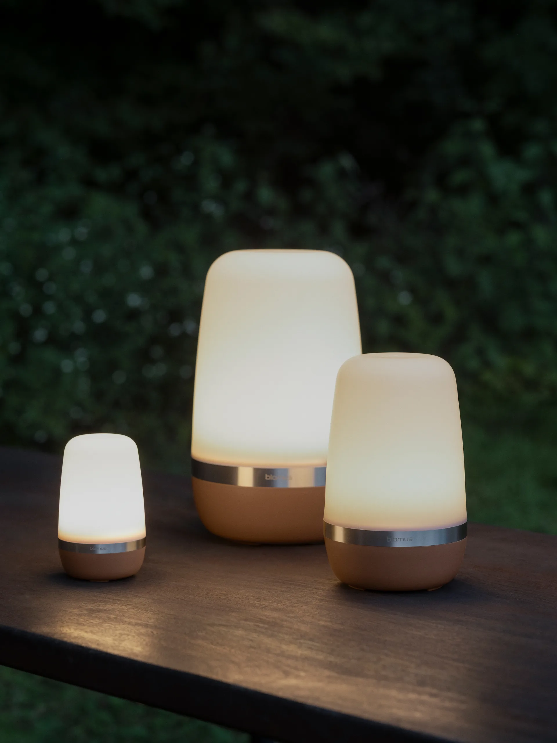 Spirit LED-lamp 35 cm, Mocha mousse blomus