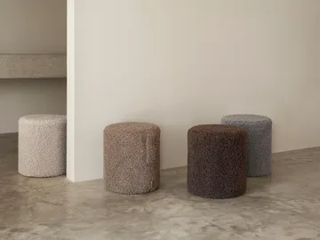 Teddy pouf - Sharkskin, Ø35x40 cm - blomus