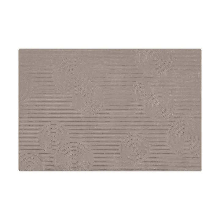 Uzu rug L 200x300 cm - Taupe - blomus
