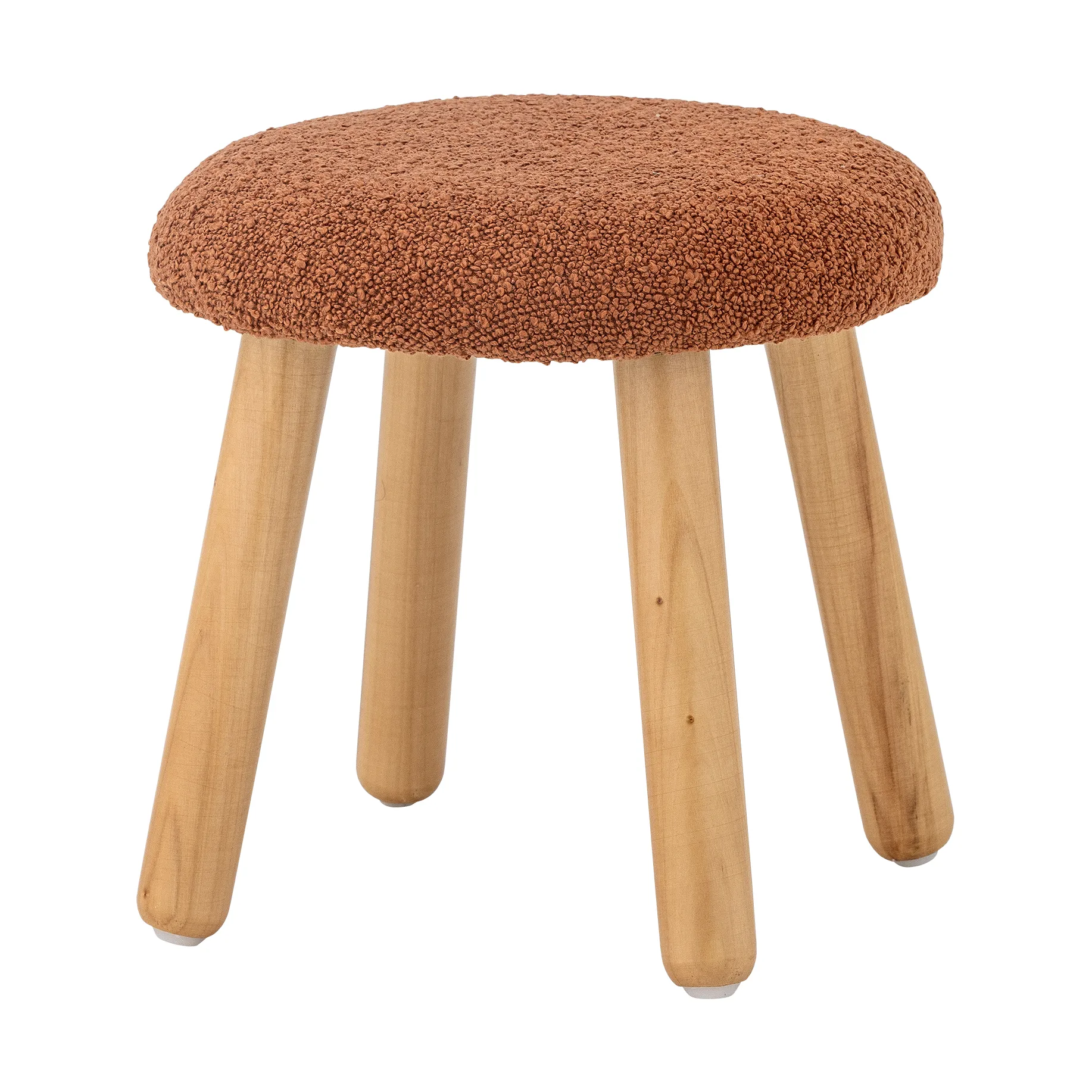 Aksel round stool, Brown Bloomingville