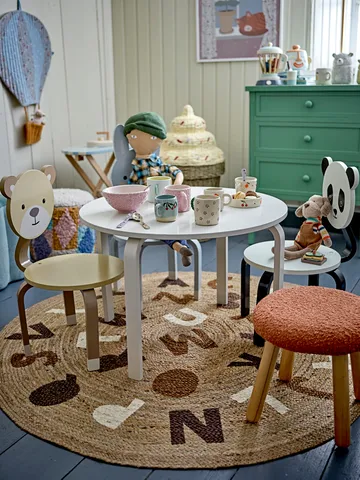 Aksel round stool - Brown - Bloomingville