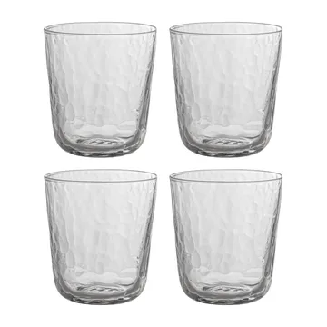 Asali drinking glass 21 cl 4-pack - Clear - Bloomingville