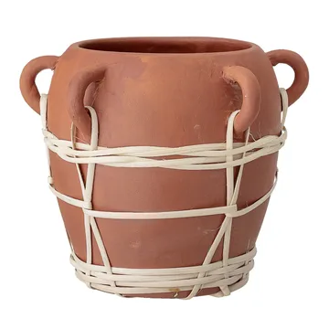 Bloomingville flower pot with handle Ø 23 cm - Terracotta - Bloomingville
