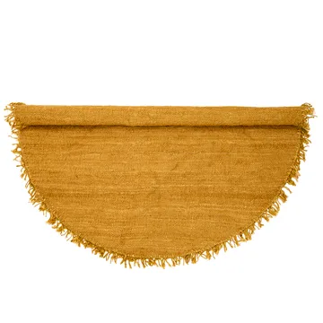 Bloomingville rug jute Ø 150 cm - Yellow - Bloomingville