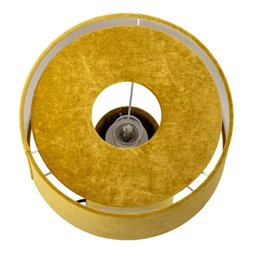 Bloomingville table lamp polyester - Yellow - Bloomingville