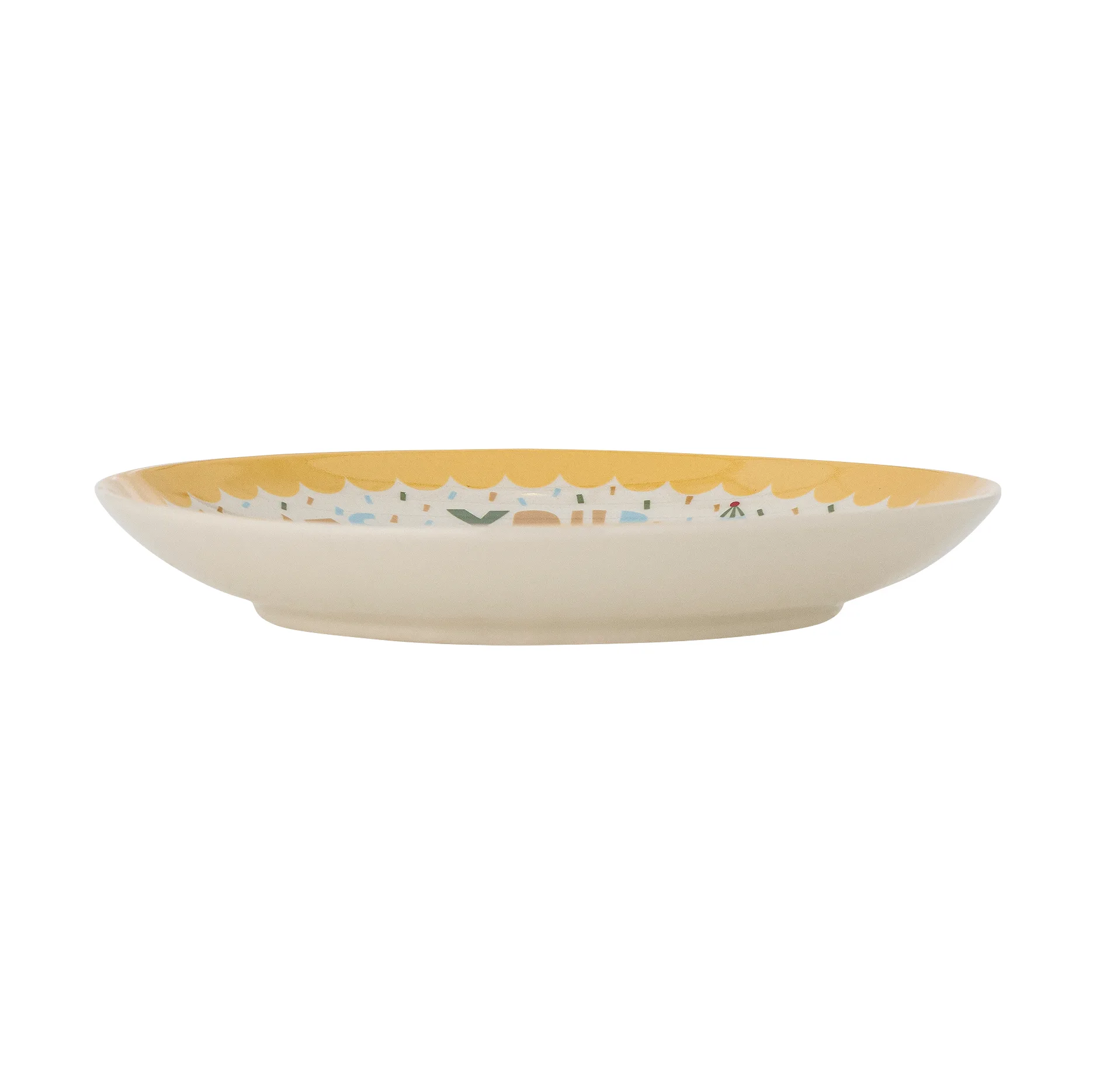 Celebrate plate Ø16 cm, Yellow Bloomingville