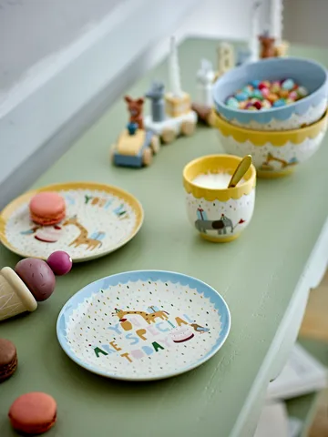 Celebrate plate Ø16 cm - Yellow - Bloomingville