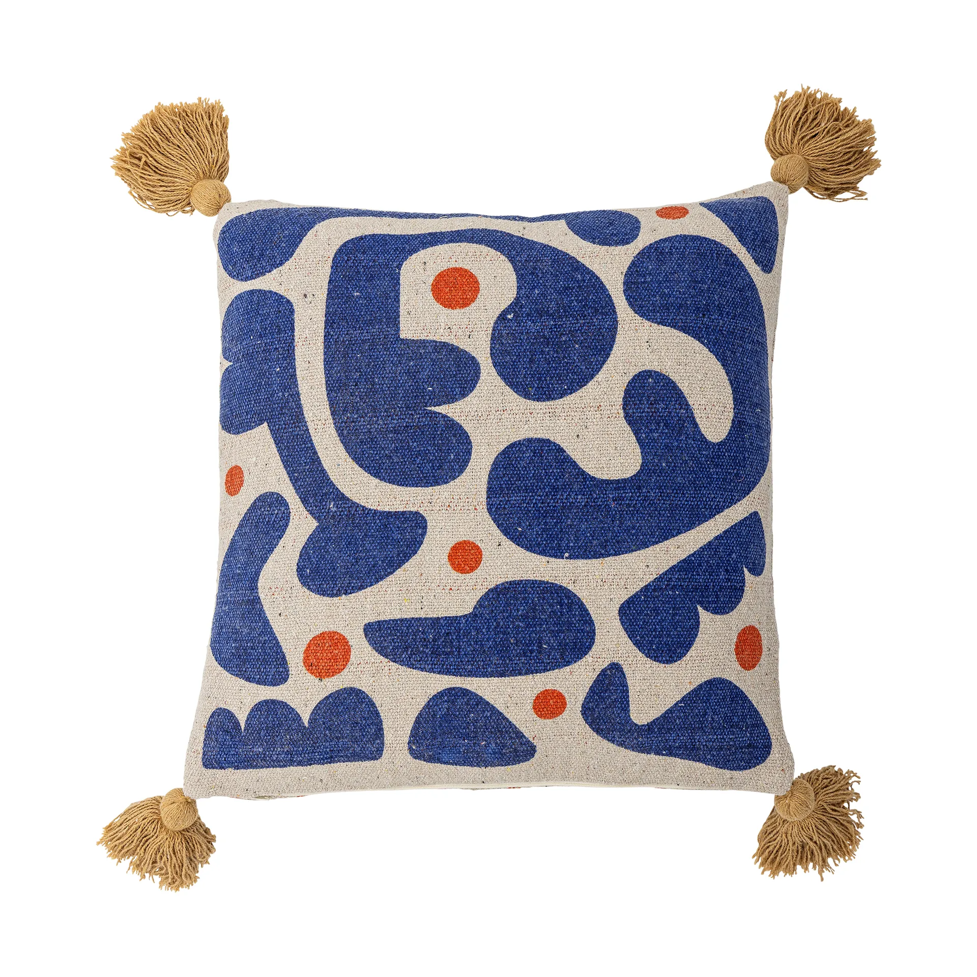 Eviaya cushion 45x45 cm, Blue Bloomingville