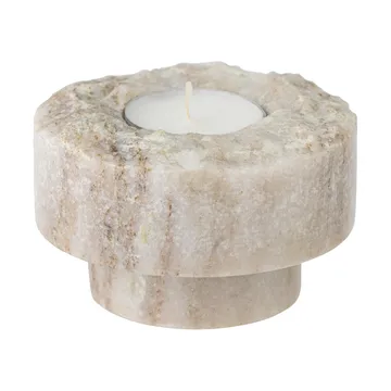 Forli candle holder Ø9 cm - Marble - Bloomingville