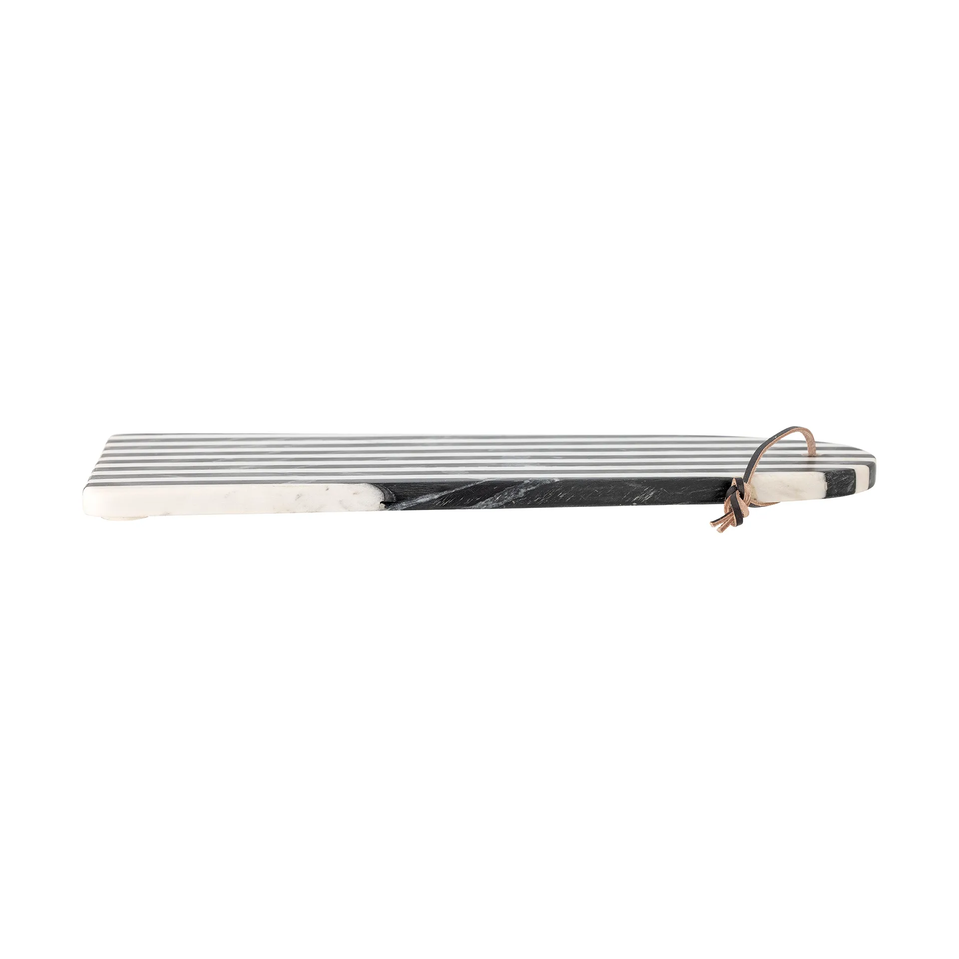 Illuna cutting board 20x40 cm, Black-white marble Bloomingville