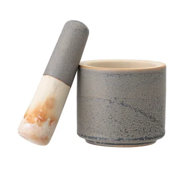 Kendra mortel stoneware - Grey - Bloomingville