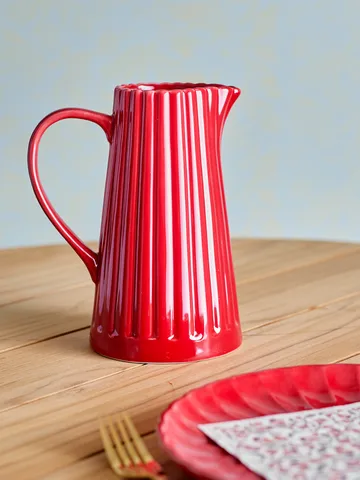 Latina pitcher 1.2 L - Red - Bloomingville