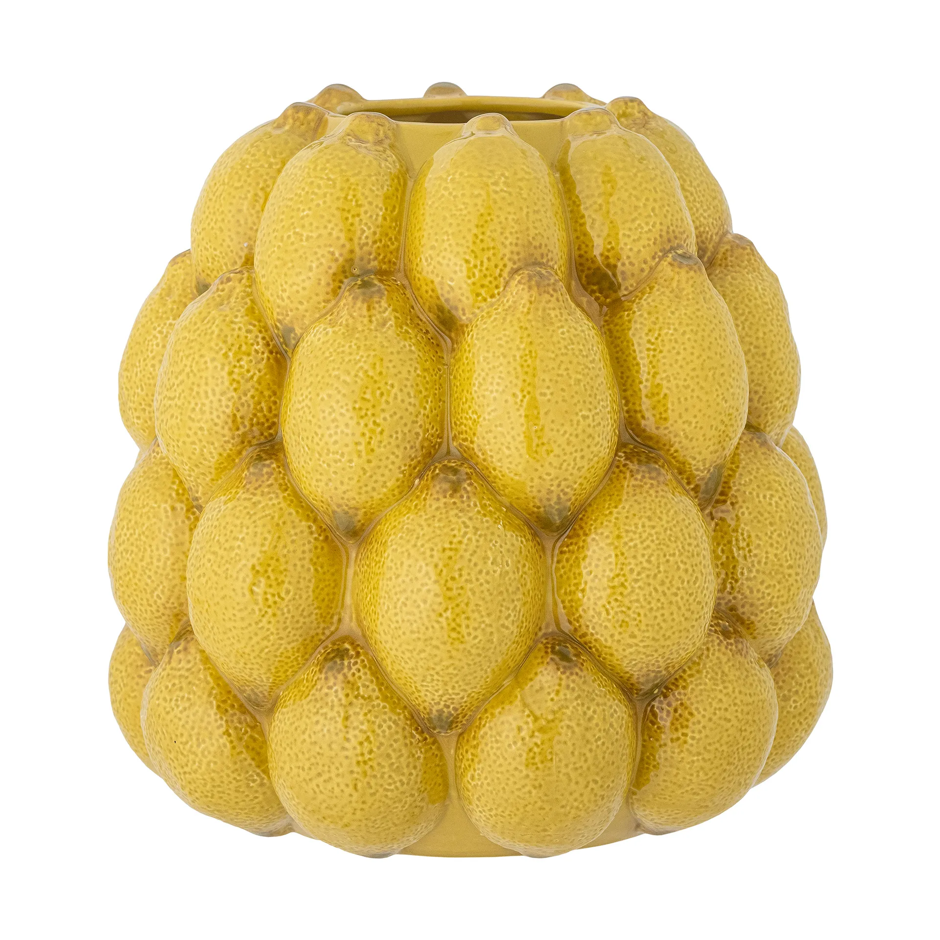 Limone vase Ø22 cm, Yellow Bloomingville
