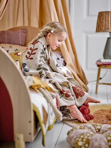 Milou rug Ø90 cm - Bird - Bloomingville