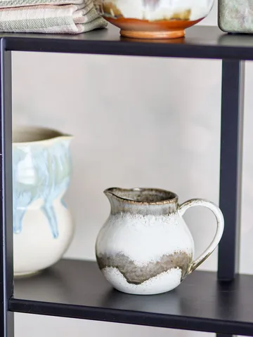Paula milk jug 43.5 cl - Grey - Bloomingville