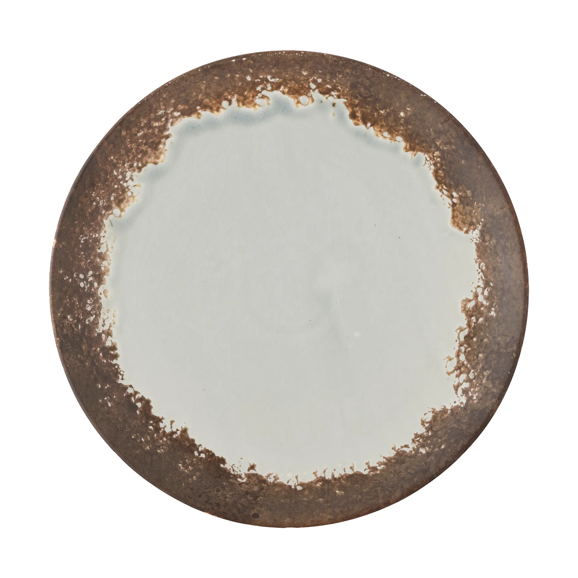 Paula plate Ø26.5 cm, Brown Bloomingville