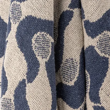 Santena throw 130x160 cm - Blue - Bloomingville