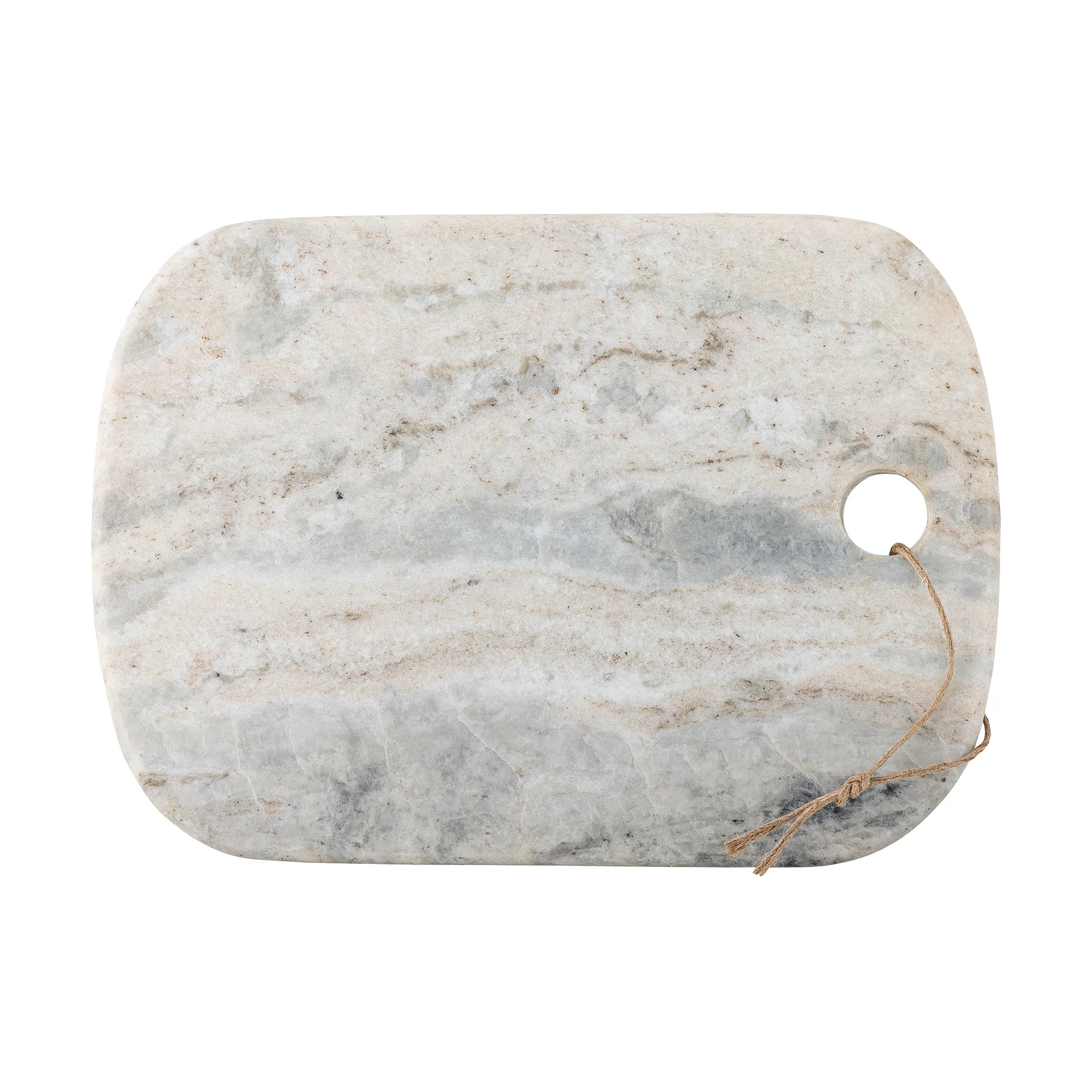 Sibelle marble cutting board 30.5x22.5 cm, Natural Bloomingville