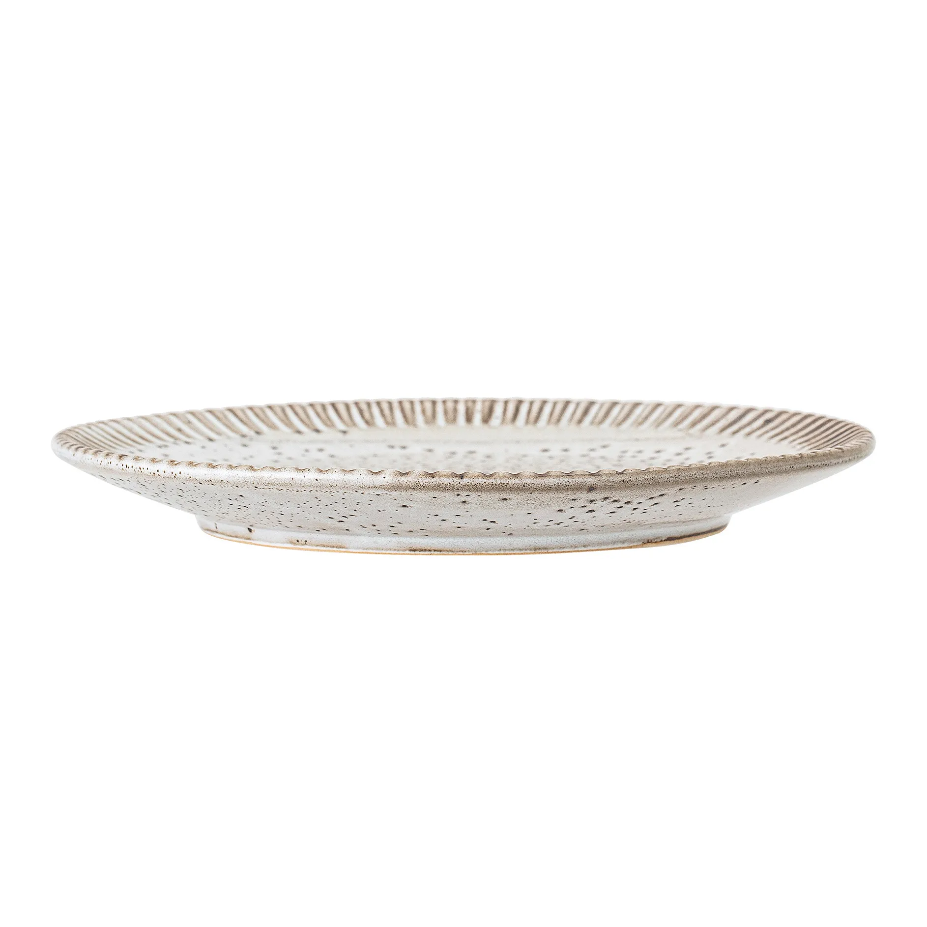 Thea plate stoneware grey, 20 cm Bloomingville