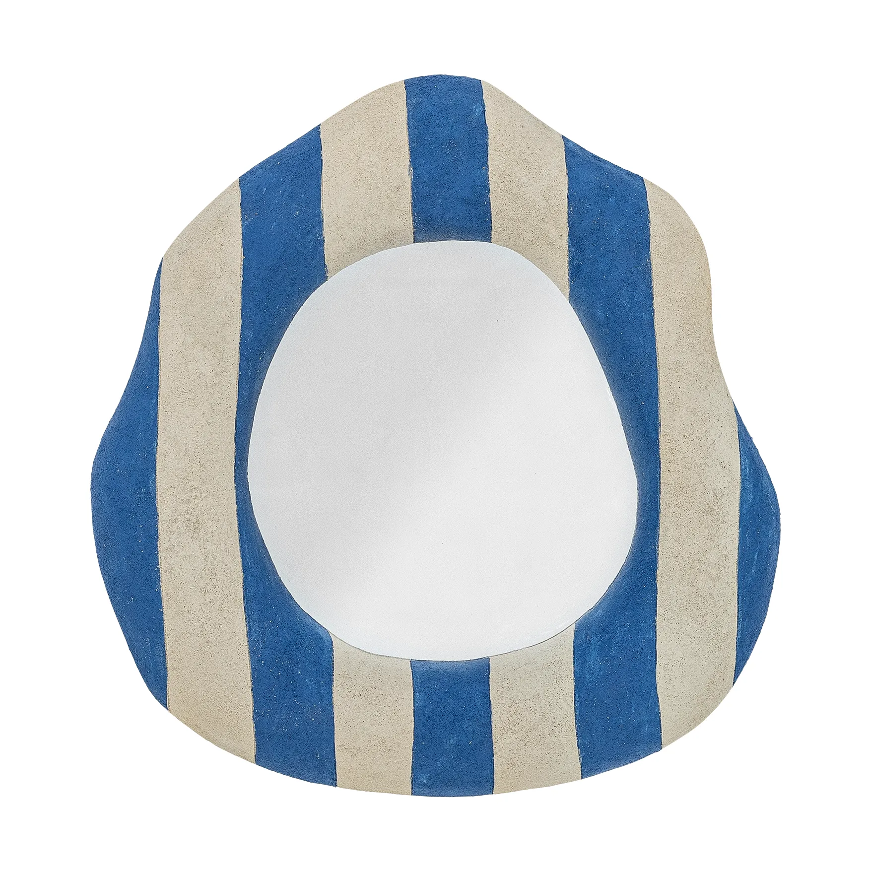 Travis wall mirror 39.5x38.5 cm, Blue Bloomingville