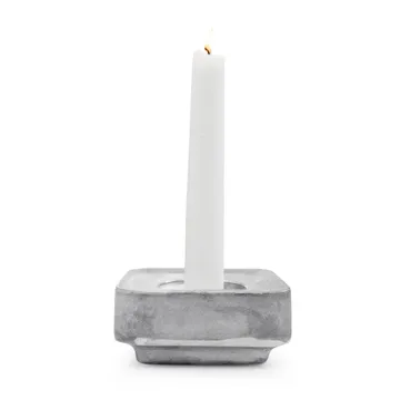 Stumpastaken candle holder Ettan - aluminum - Born In Sweden