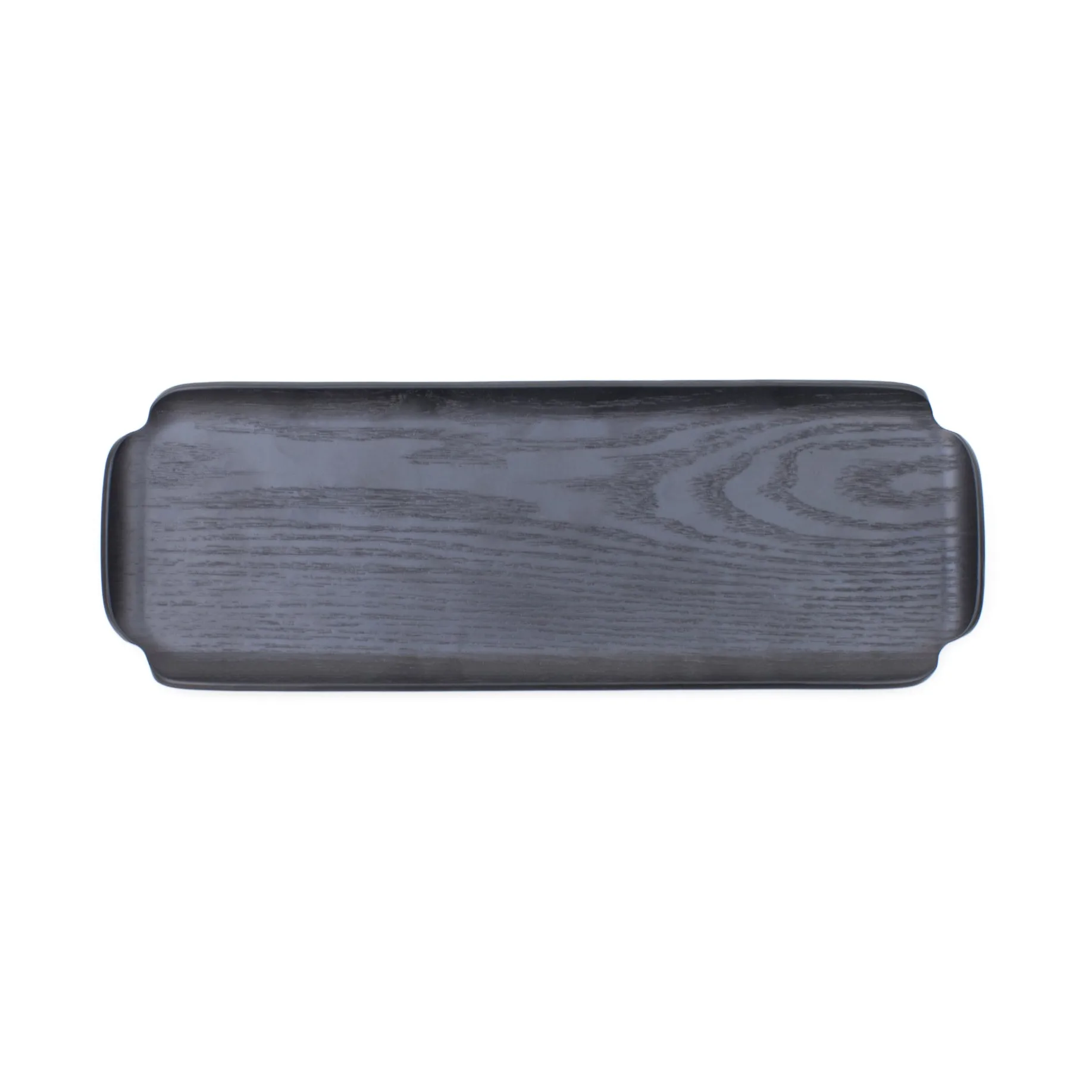 Leaf™ Wooden tray water- and oil-resistant 33x11.5 cm, Black willow wood Bosign