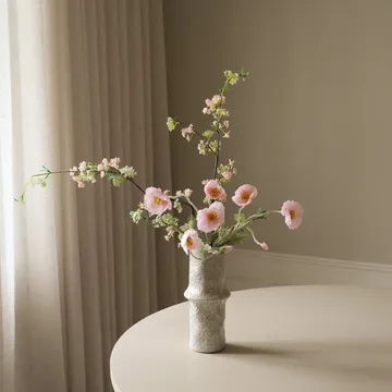 Blossom Veil artificial bouquet - Poppy, grey willow - Botané