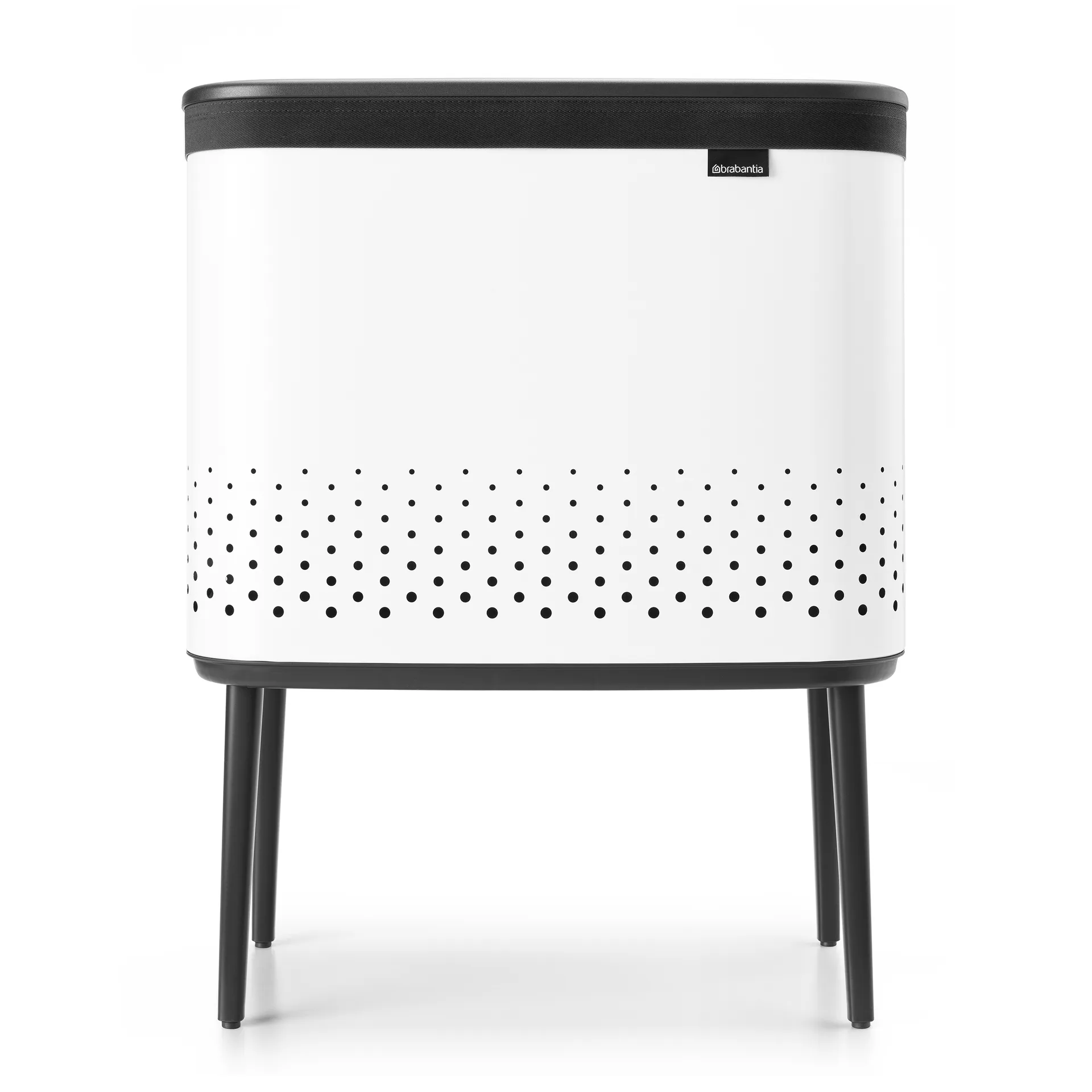 Bo laundry basket 60 L, white Brabantia