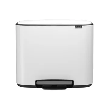 Bo pedal bin 11+23 l - white - Brabantia