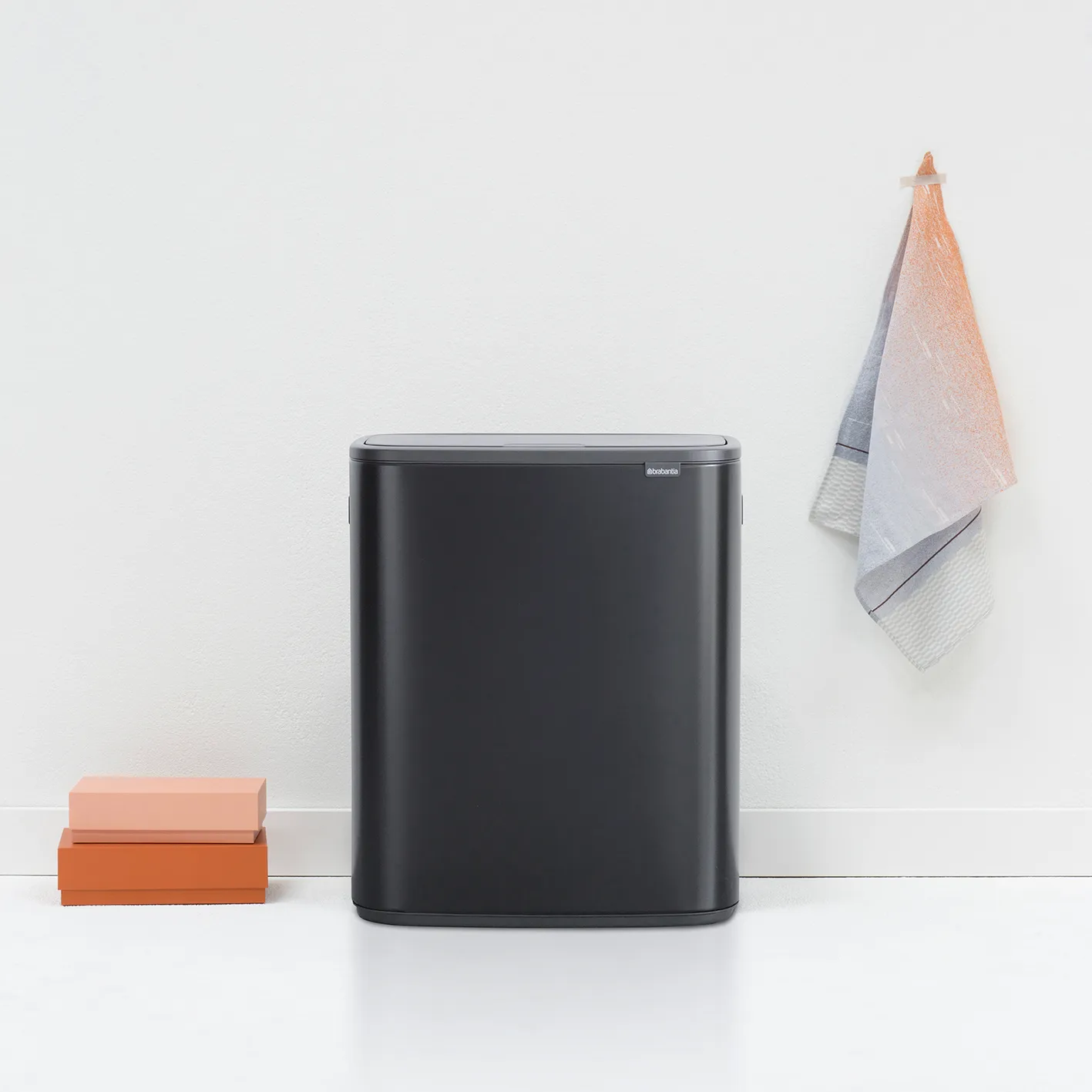 Bo touch bin 2x30 L, matte black Brabantia