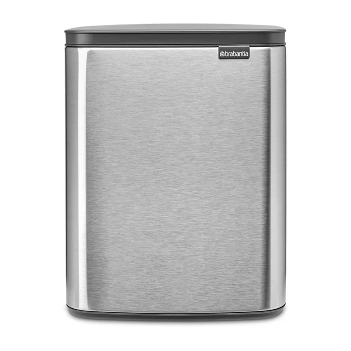Bo waste bin 12 L, Brushed steel - matte Brabantia