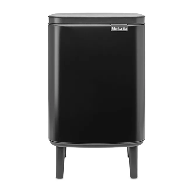 Bo waste bin high 7 L, Matte black Brabantia