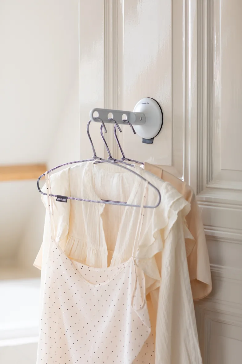 Brabantia hanger with suction cup, Light grey Brabantia