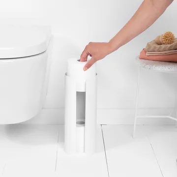 Brabantia toilet paper holder 3 rolls - white - Brabantia
