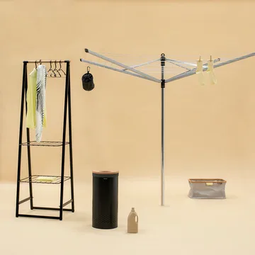 Linn clothes stand small - Black - Brabantia