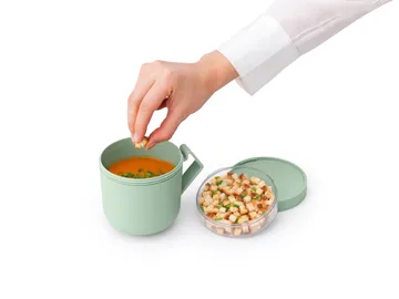 Make & Take Soup mug 0.6 L - Jade Green - Brabantia