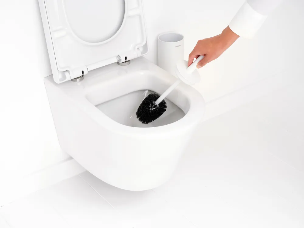 MindSet toilet brush with holder, Mineral fresh white Brabantia
