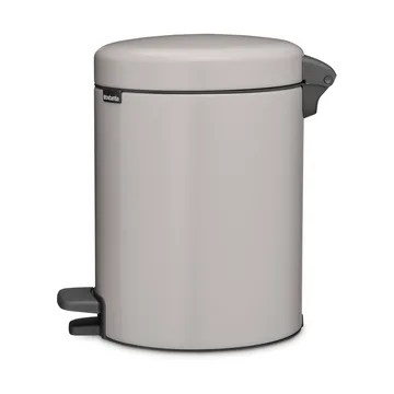 New Icon pedal bin 5 liter - Soft grey - Brabantia