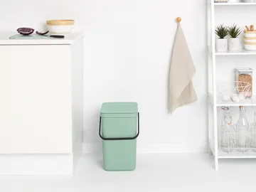 Waste Bin Sort & Go 25L - Jade Green - Brabantia