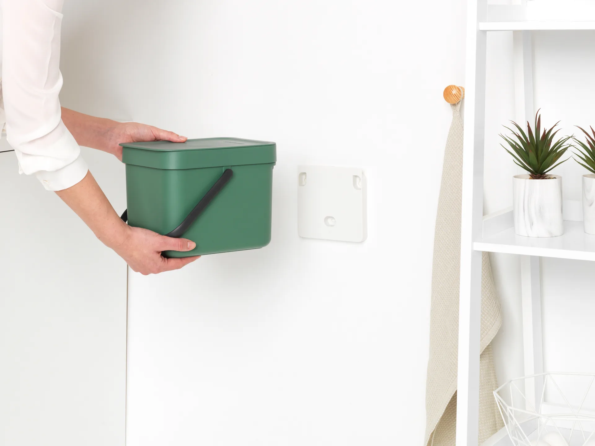Waste bin Sort & Go 6 L, Fir Green Brabantia