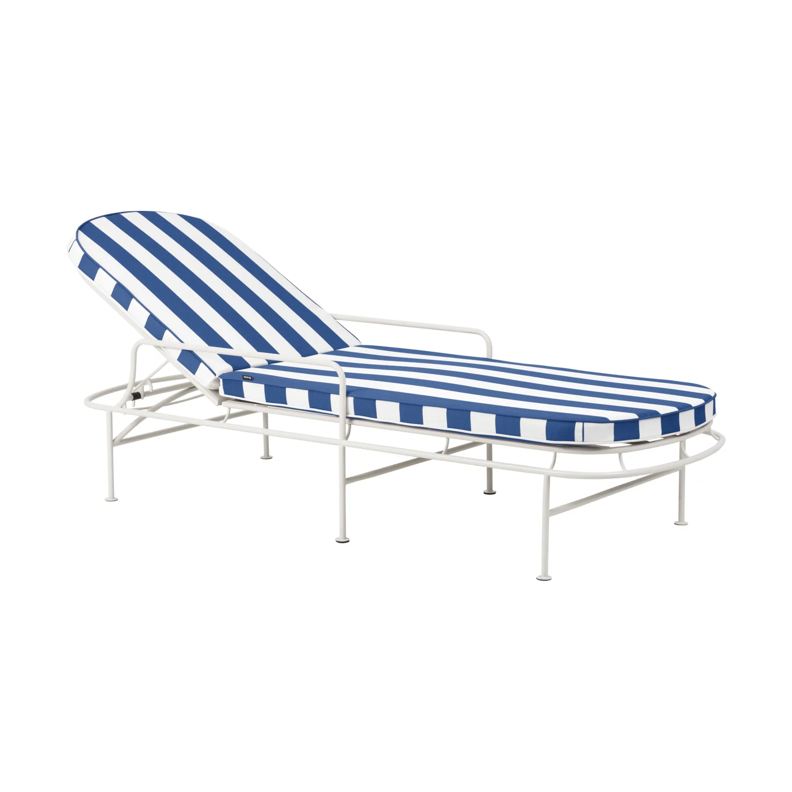 Arts daybed 196x96 cm, Soft White-blue stripes Brafab